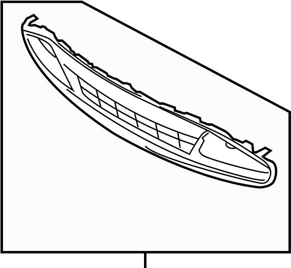 View DG1Z17K945AB Grille (Upper, Lower) Full-Sized Product Image