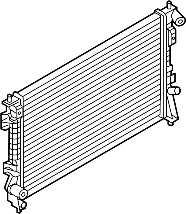 View DG1Z8005C Radiator Full-Sized Product Image
