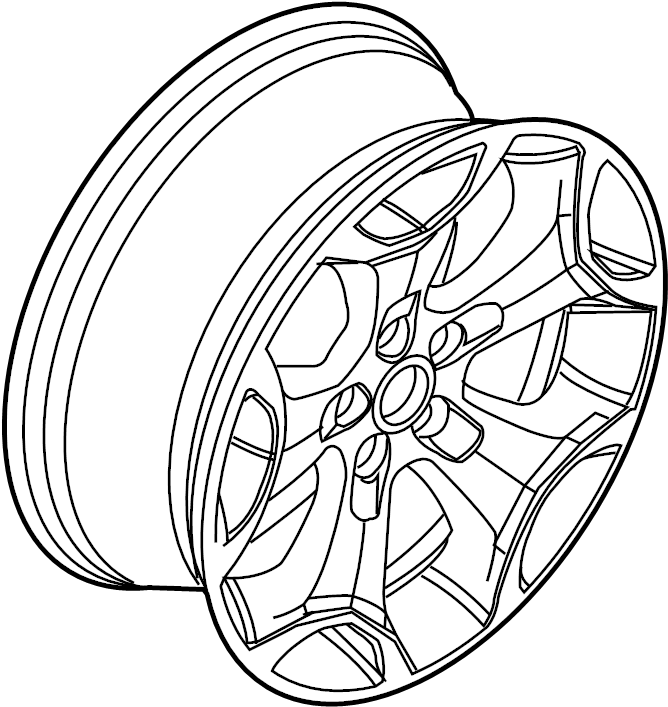 View BG1Z1007E Wheel Full-Sized Product Image