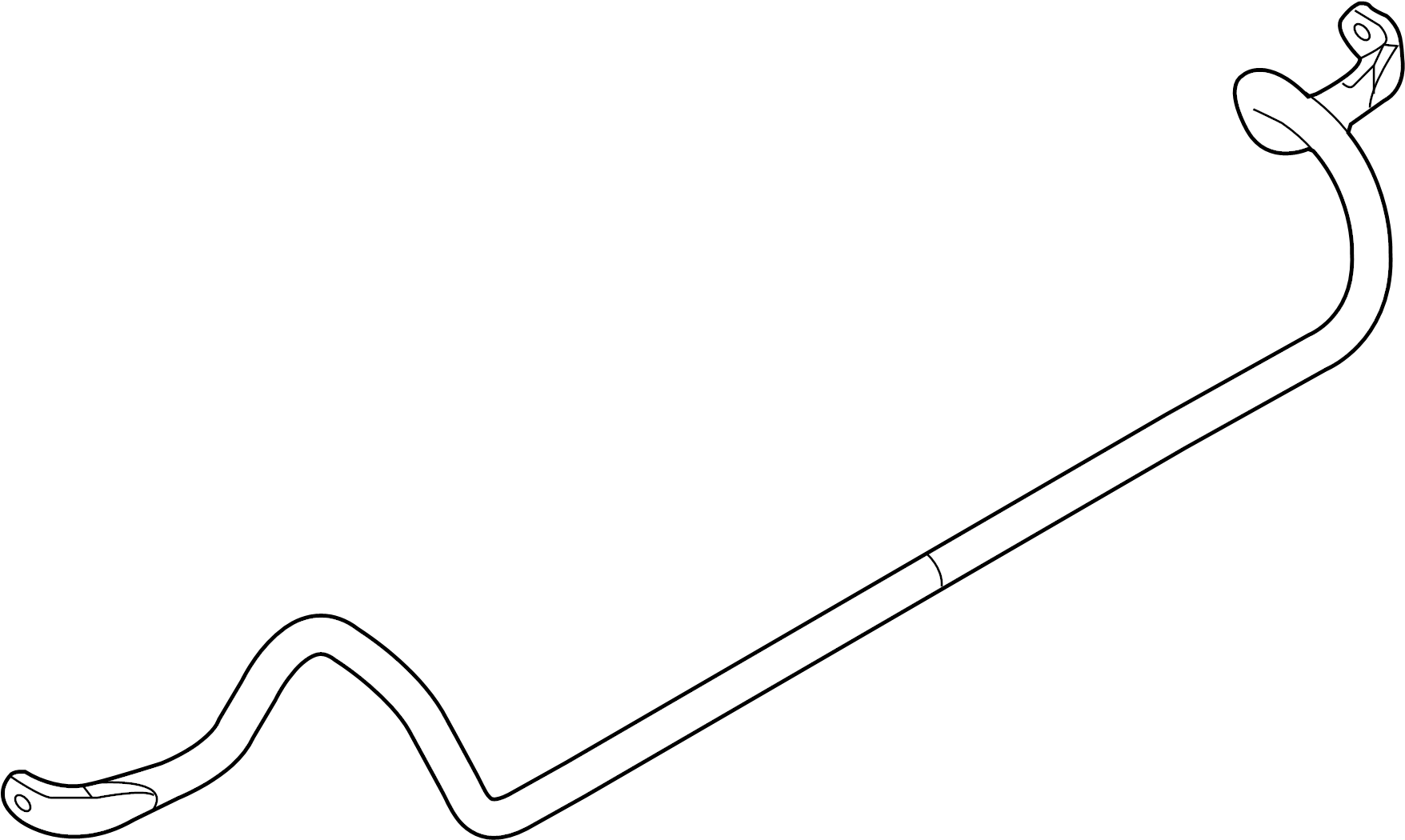 View AA5Z5482B Suspension Stabilizer Bar Full-Sized Product Image