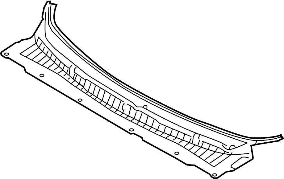 View DG1Z5402228B Cowl Cover Full-Sized Product Image