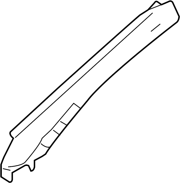 View DG1Z5403598AA Body A-Pillar Trim Panel (Front) Full-Sized Product Image