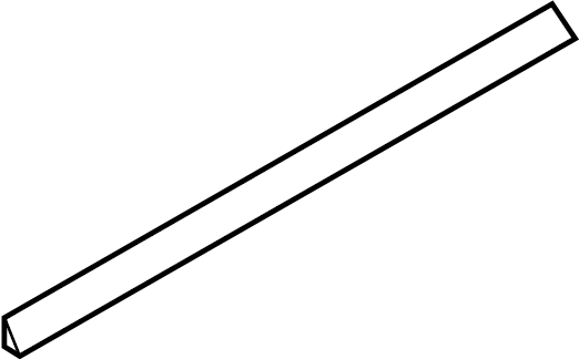 View AG1Z5420758A Door Seal (Lower) Full-Sized Product Image