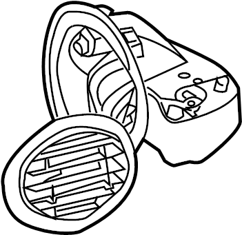 View AG1Z5427936A Fuel Filler Housing Full-Sized Product Image