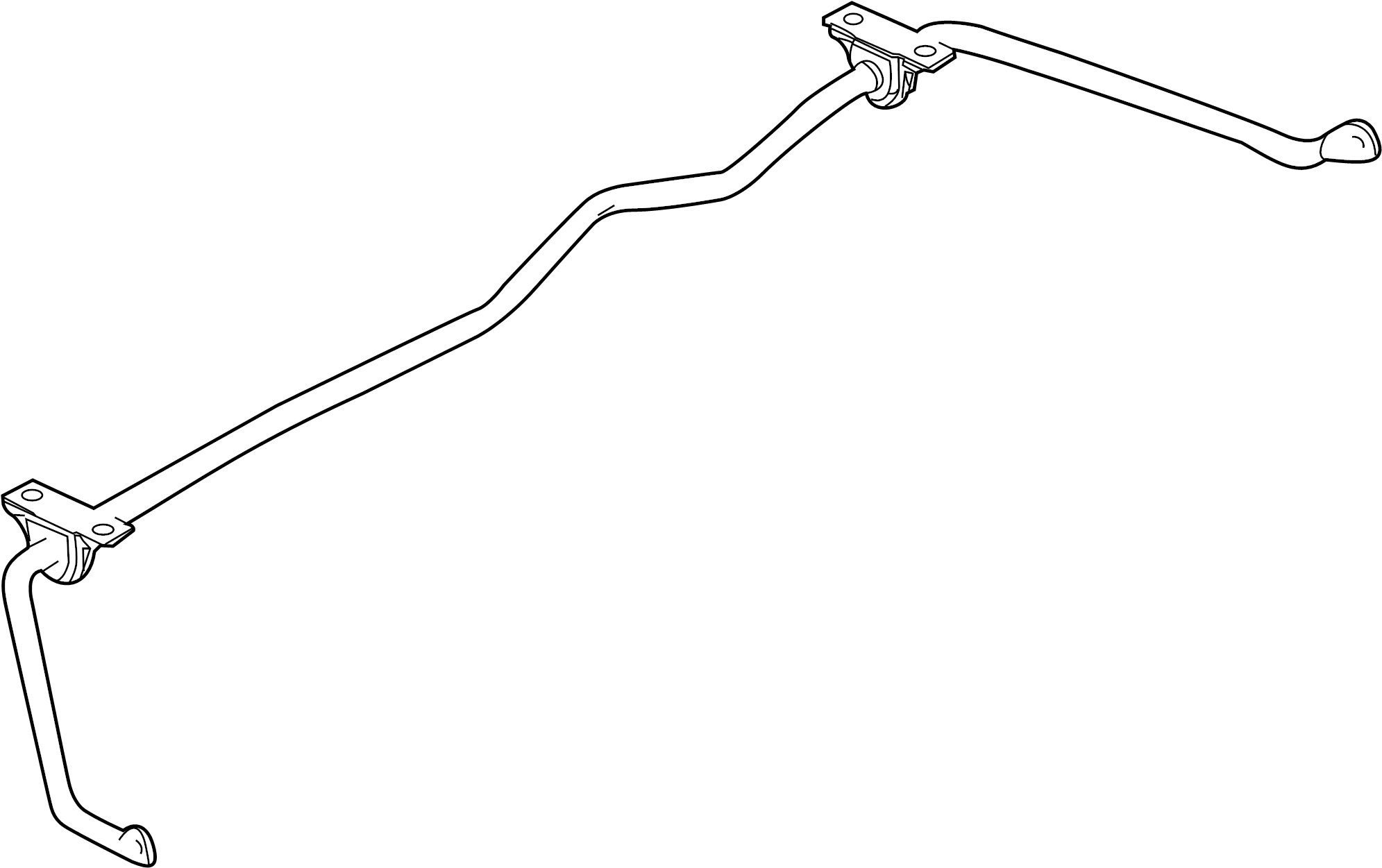 View DG1Z5A772F Suspension Stabilizer Bar Full-Sized Product Image