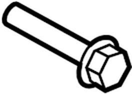 View W715566S439 Frame Side Member Bolt Full-Sized Product Image