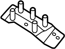 View DG1Z9B007A Frame Side Member Crossmember Full-Sized Product Image
