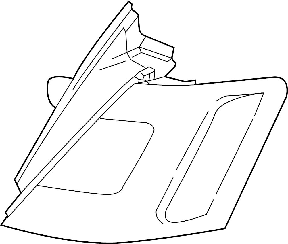 View AG1Z13405E Tail Light Assembly (Rear) Full-Sized Product Image