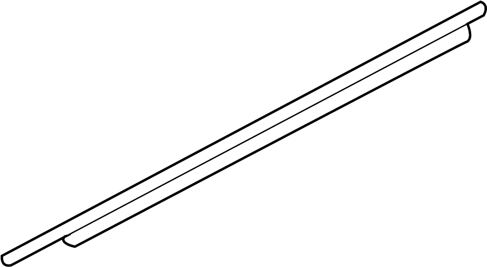 View 6E5Z5425597D Door Window Belt Weatherstrip Full-Sized Product Image