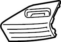 View KS7Z17B814PB Bumper Cover Spacer Panel Full-Sized Product Image