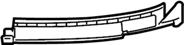 View DS7Z17E856A Bumper Cover Bracket (Front) Full-Sized Product Image