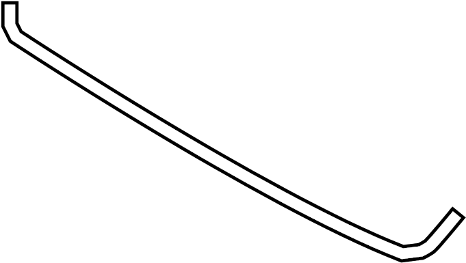 View DS7Z8419BA Grille Molding (Lower) Full-Sized Product Image
