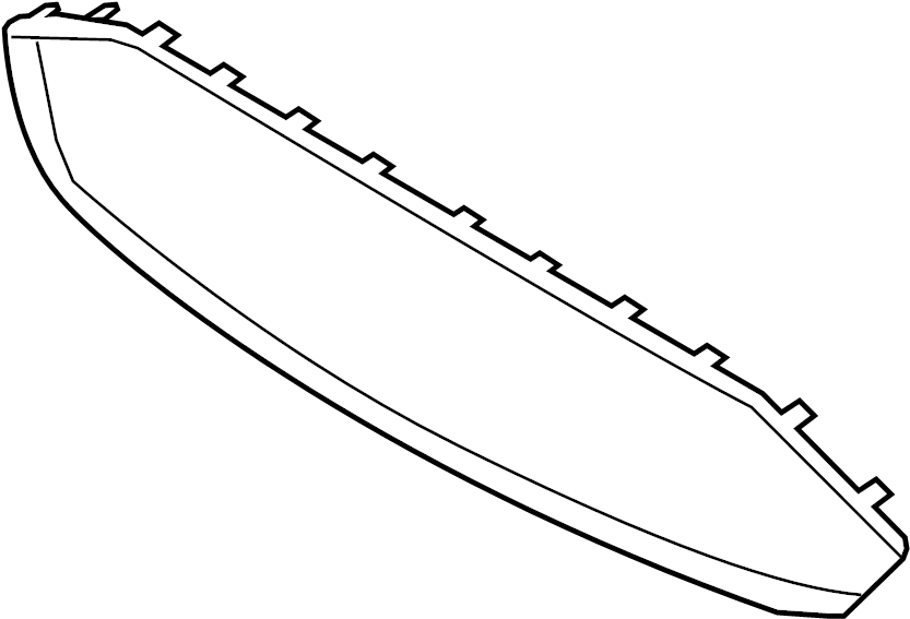 View DS7Z8419AA Grille Molding (Front, Lower) Full-Sized Product Image