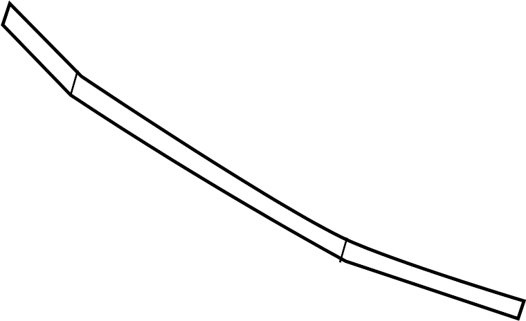 View DS7Z8200GA Grille Molding Full-Sized Product Image