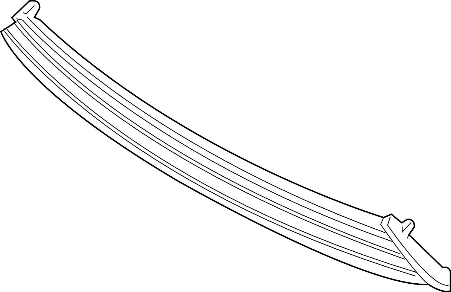 View KS7Z17B968BA Grille (Upper, Lower) Full-Sized Product Image