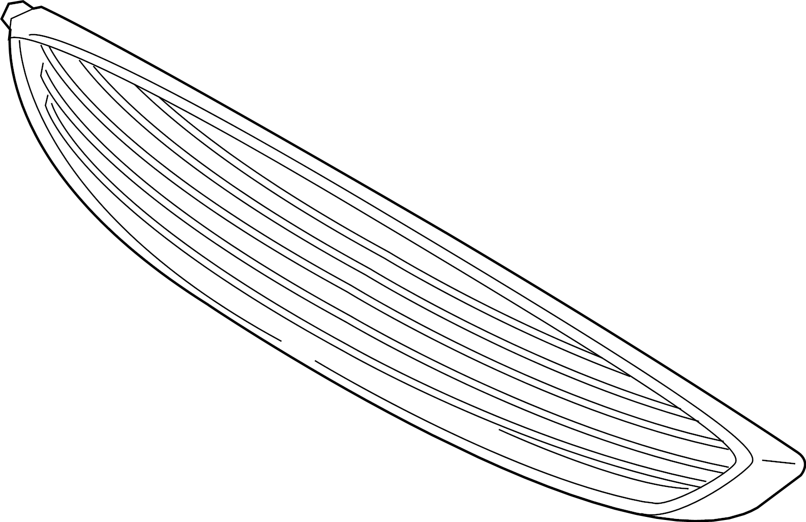 View KS7Z8200DB Grille (Upper) Full-Sized Product Image