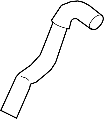 View DM5Z8A577B Engine Coolant Hose Full-Sized Product Image