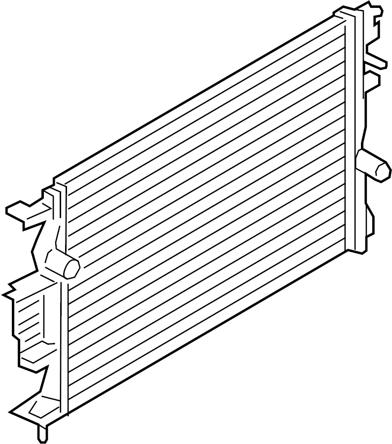 View DG9Z8005K Radiator Full-Sized Product Image