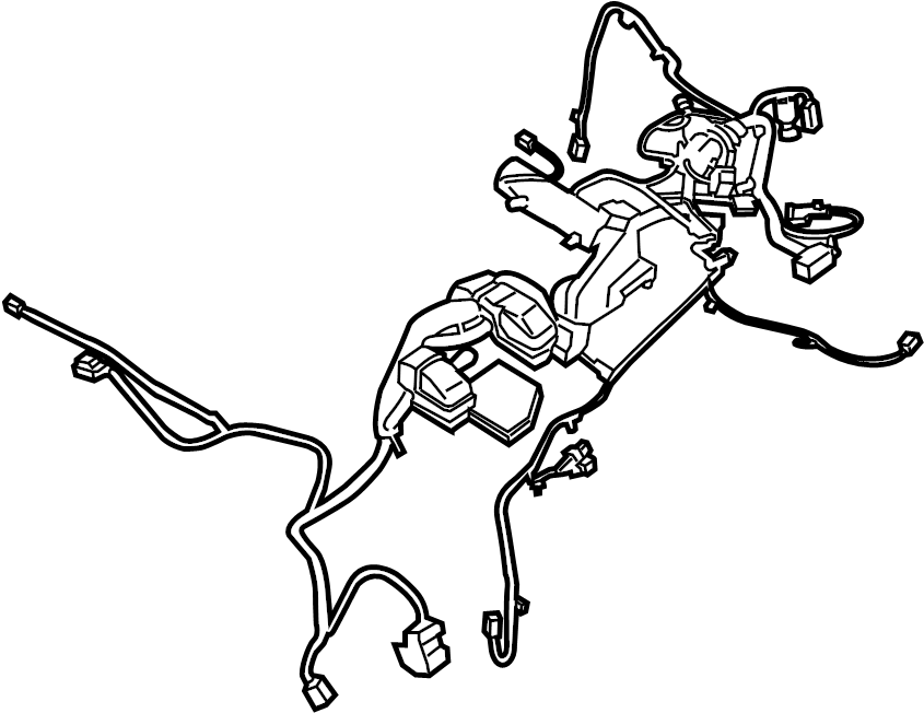 View HG9Z12A581RF Headlight Wiring Harness Full-Sized Product Image