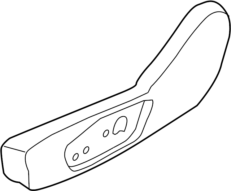 View DS7Z5462187BB Seat Trim Panel (Front) Full-Sized Product Image