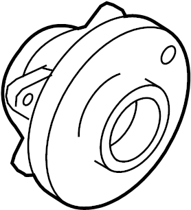 View HP5Z1104C Wheel Bearing and Hub Assembly Full-Sized Product Image
