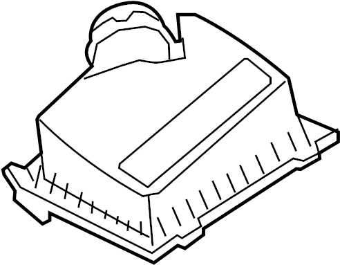 View ES7Z9661A Air Cleaner Cover (Upper) Full-Sized Product Image