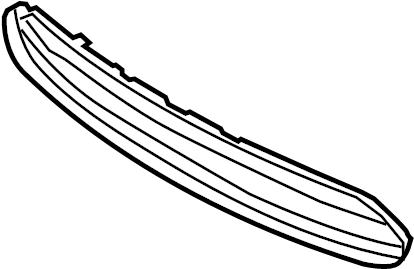 View AE5Z8200DA Grille (Lower) Full-Sized Product Image