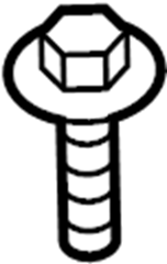 View W505425S442 Bolt. Bar. Mount. (Front, Upper, Lower) Full-Sized Product Image