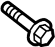 View W503296S442 Bolt. Mount. Transmission. (Upper) Full-Sized Product Image