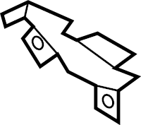 View GD9Z16700B Hood Latch Full-Sized Product Image