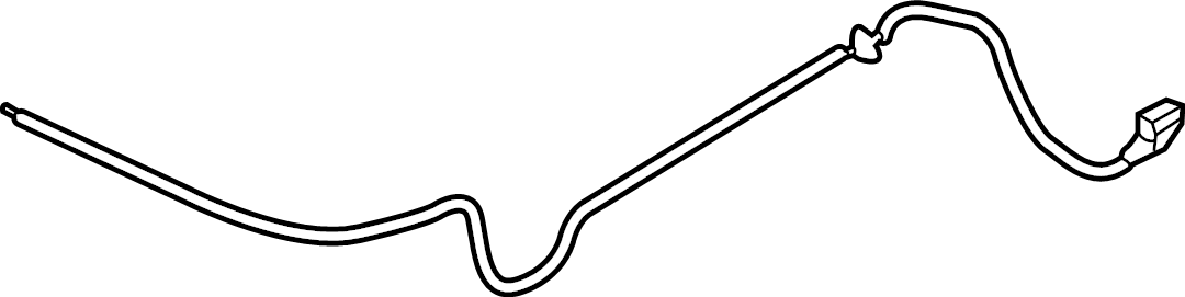 View GD9Z16916A Hood Release Cable Full-Sized Product Image