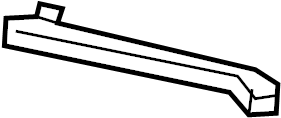 View G3GZ16A143A Fender Brace (Front, Lower) Full-Sized Product Image