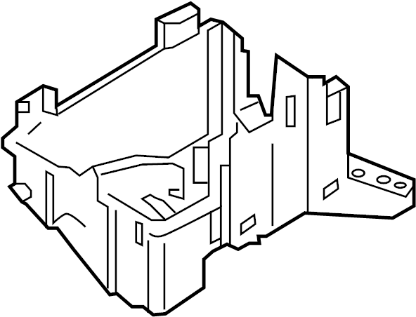 View GU5Z14A003D Fuse Box Bracket (Lower) Full-Sized Product Image