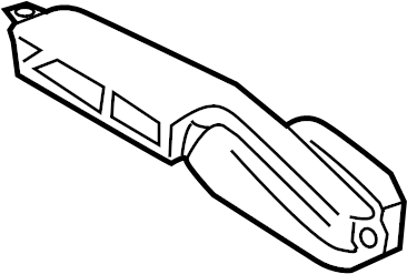 View GD9Z9C675A Engine Air Intake Hose (Front, Lower) Full-Sized Product Image