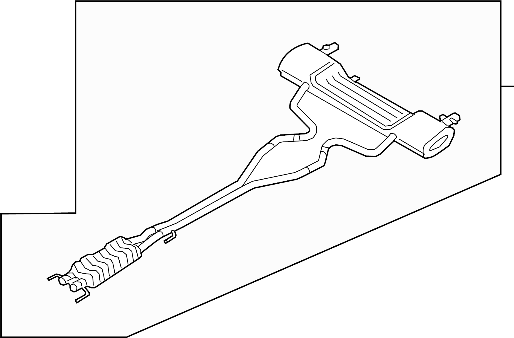 View GD9Z5230B Exhaust Muffler (Rear) Full-Sized Product Image
