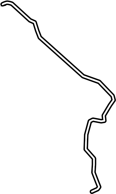 View GD9Z17A605A Windshield Washer Hose (Front, Upper, Lower) Full-Sized Product Image