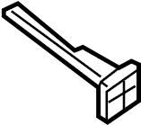 View GD9Z5406200A Glove Box Support Full-Sized Product Image