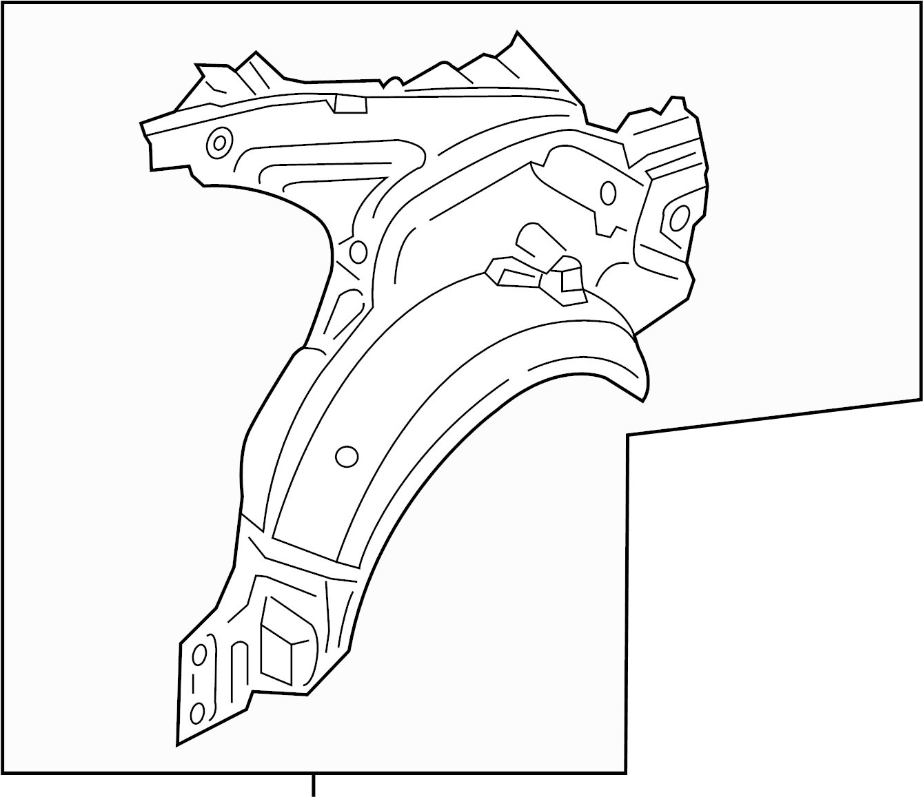 View GD9Z5427864A Quarter Panel Full-Sized Product Image