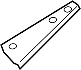 View GD9Z54279A93A Quarter Panel Extension (Rear, Lower) Full-Sized Product Image