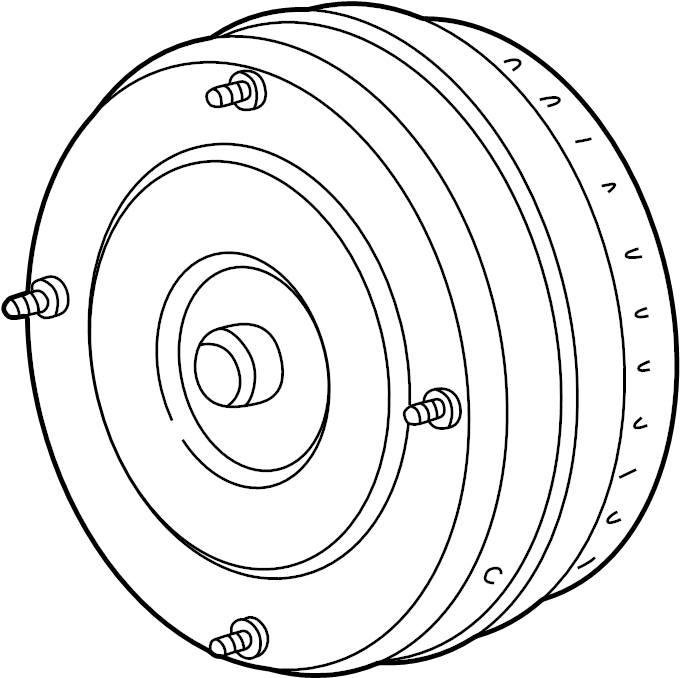 View 7L3Z7902GRM Automatic Transmission Torque Converter Full-Sized Product Image