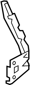 View DA5Z16A143A Fender Bracket (Front) Full-Sized Product Image
