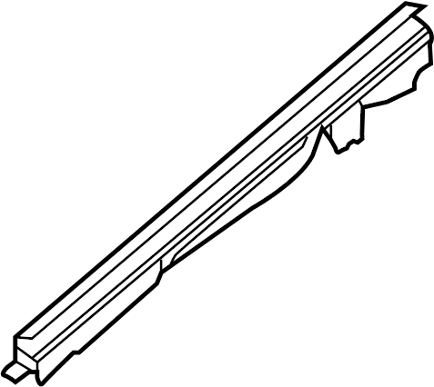 View DA5Z7402038A Fender Closing Plate (Front) Full-Sized Product Image