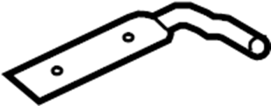 View DG1Z5A205A Exhaust System Hanger Bracket (Rear) Full-Sized Product Image