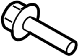 View W505255S439 Shield. Bolt. Screw. (Front) Full-Sized Product Image