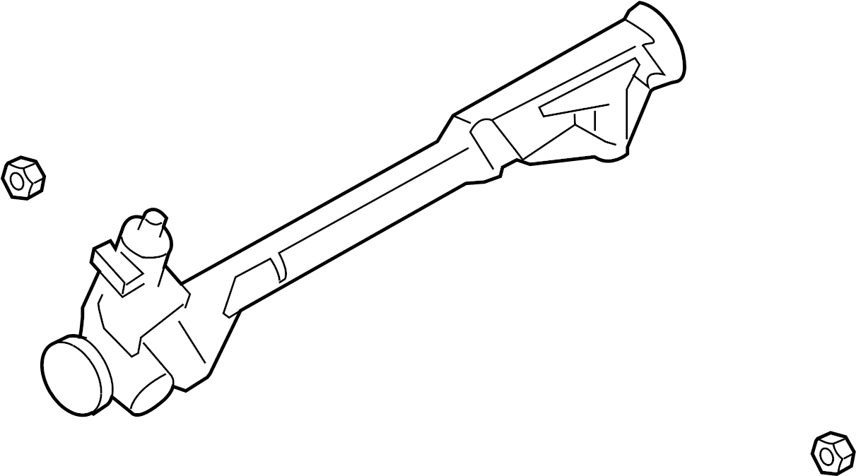 View BA5Z3504BRM Rack and Pinion Assembly Full-Sized Product Image