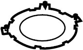 View 8G1Z9C385A Fuel Tank Lock Ring Full-Sized Product Image