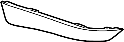 View AA5Z17808ABPTM Bumper Trim Full-Sized Product Image