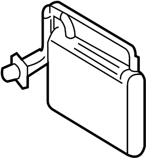 View 6H6Z19860BA A/C Evaporator Core Full-Sized Product Image