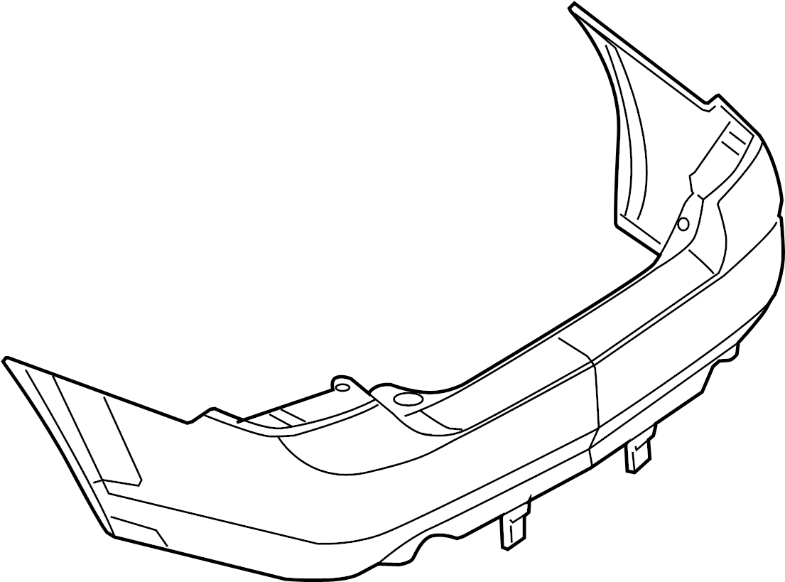View 8H6Z17K835DAPTM Bumper Cover (Upper, Lower) Full-Sized Product Image