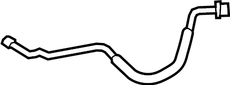 View HG9Z8075A Engine Coolant Overflow Hose Full-Sized Product Image